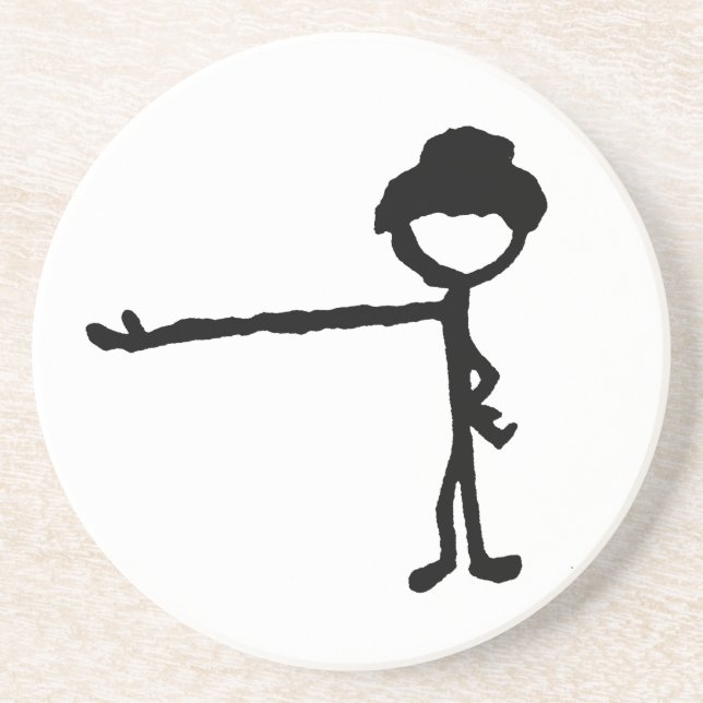 TOOTHPICKdude6in Untersetzer (Vorne)