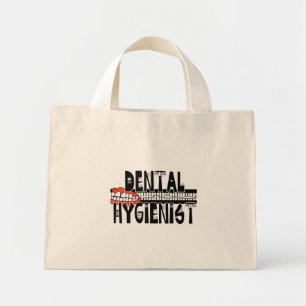 TOOTHY DENTAL HYGIENIST LOGO MINI STOFFBEUTEL