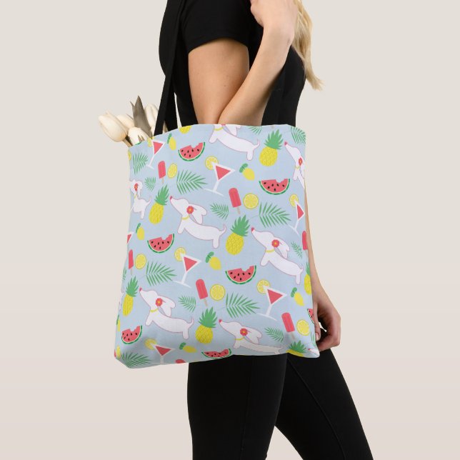 Tootis Fruity Dackel Süsse Beach Bag Dackel Tasche (Von Nahem)