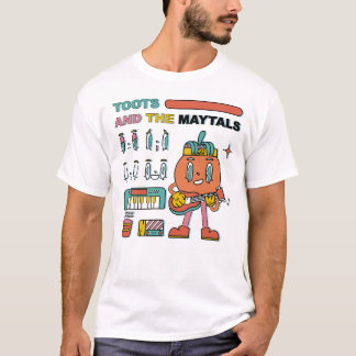 TOOTS UND DIE MAYTALS BAND MERCH CARTOON LUSTIG T-Shirt