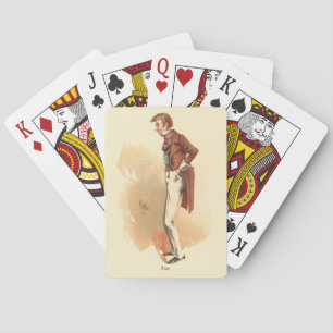 Toots von Kyd von Charles Dickens' Dombey und Son Spielkarten