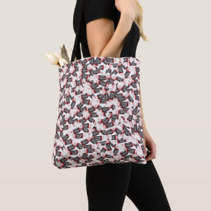Tootsie Roll Tote Bag Candy Print Trick-oder-Lec Tasche