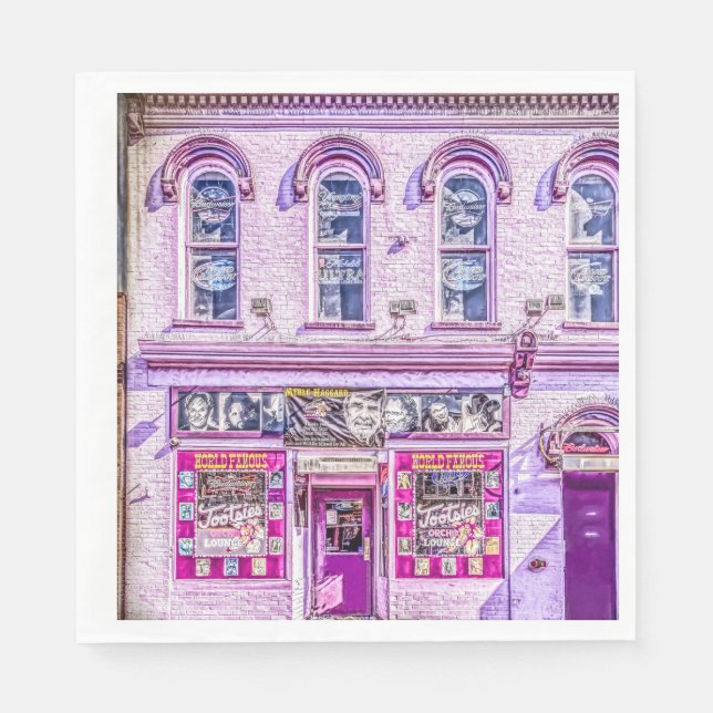 Tootsie's Orchid Lounge Napkins Serviette (Vorderseite)
