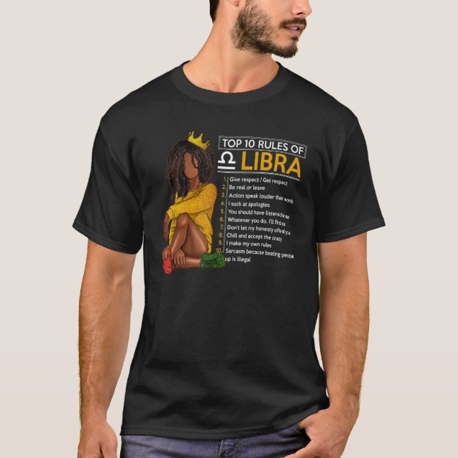 Top 10 Regeln der Libra Zodiac-Schildkröte Birthd (Vorderseite)