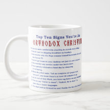 Top 10 Zeichen Sie sind ein orthodoxes Christlich