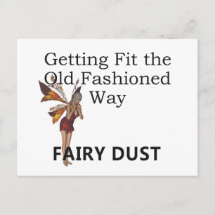 TOP Alte Fitness Postkarte