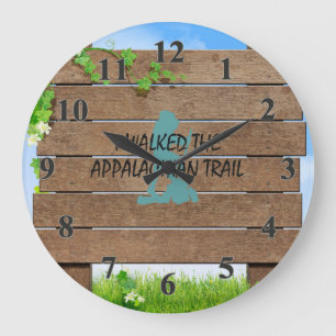 TOP Appalachian-Trail-Wanderer Große Wanduhr
