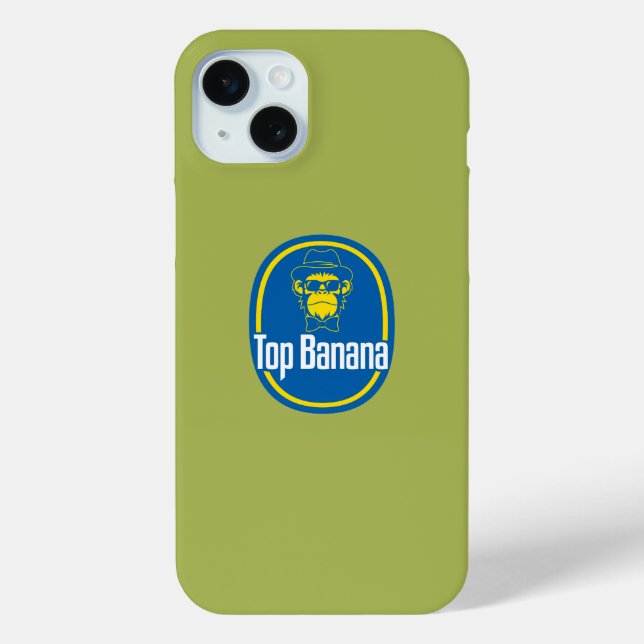 Top Banana Case-Mate iPhone Case (Rückseite)