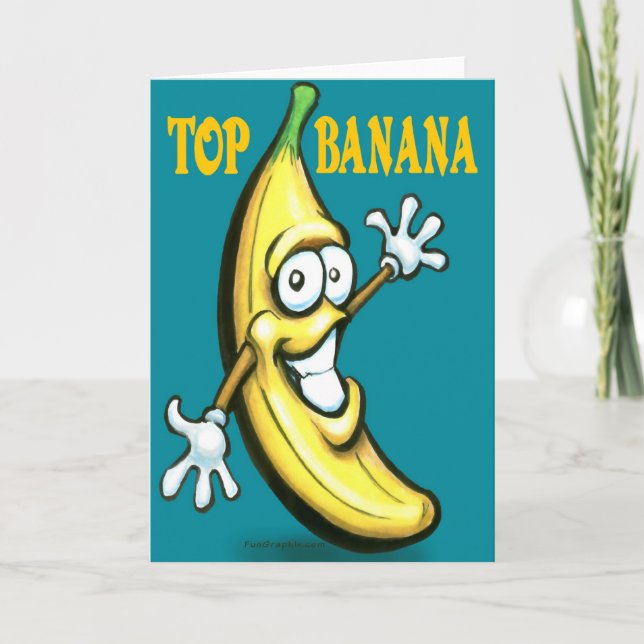 Top Banana Karte (Vorderseite)