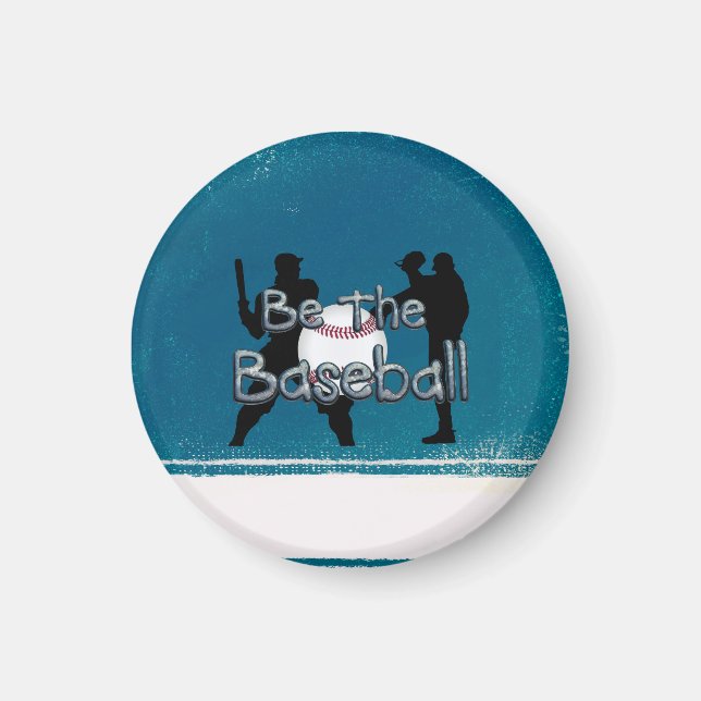 TOP Baseball-Slogan Magnet (Vorne)