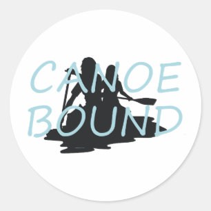 TOP Canoy Bound Runder Aufkleber