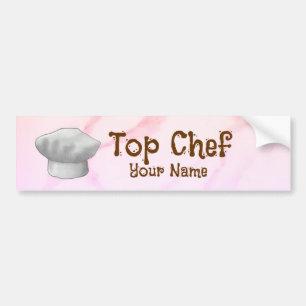 Top Chef Autoaufkleber