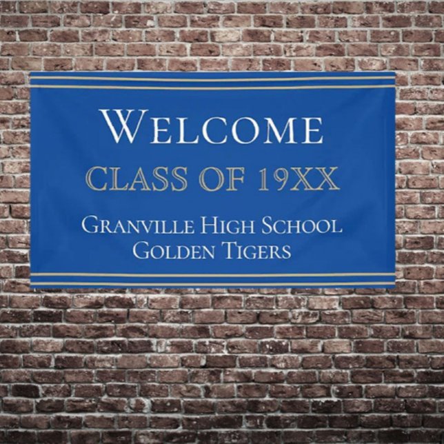 Top Choice ! Bannière de réunion de classe personn (Créateur téléchargé)