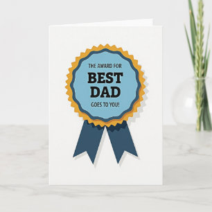 Top Dad Rosette Grafikkarte Karte