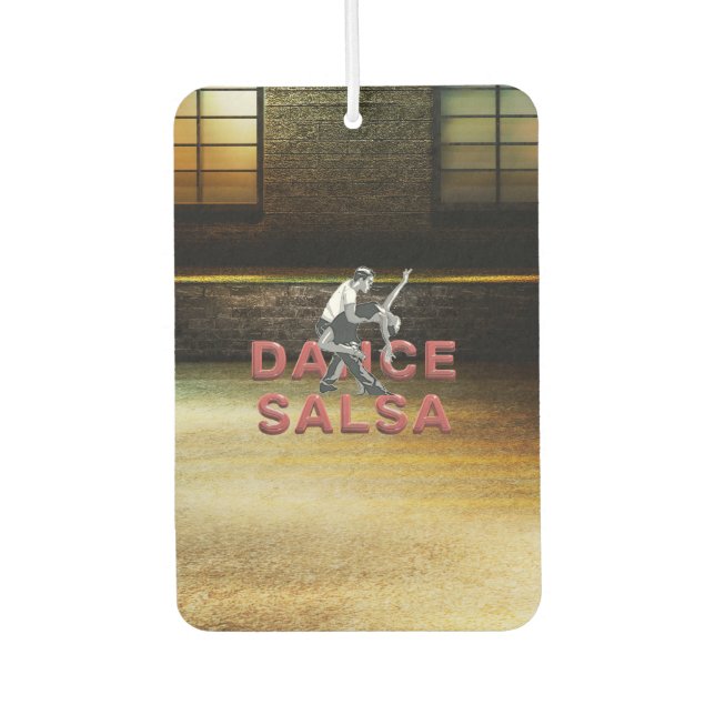 TOP Dance Salsa Air Freshener Autolufterfrischer (Vorderseite)