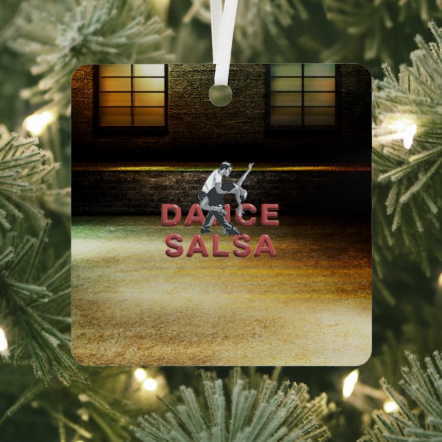 TOP Dance Salsa Metal Ornament Aus Metall (InSitu)