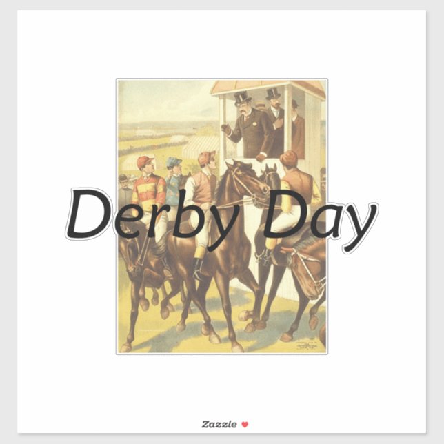 TOP Derby Day Aufkleber (Blatt)