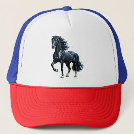 Top Design Friesenpferd Truckerkappe