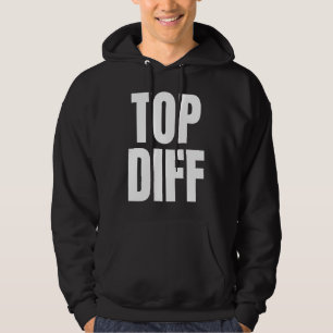 Top-Diff-Unterschied Lane Gaming Meme Hoodie