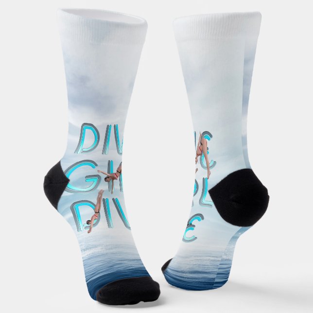TOP Dive Girl Dive Socken (Gewinkelt)