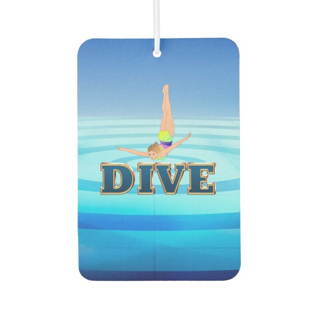 TOP Dive Luftverbesserer Autolufterfrischer (Vorderseite)