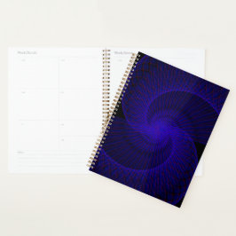 Top Down Dual Funnel Geometric Spiral Planner Planer