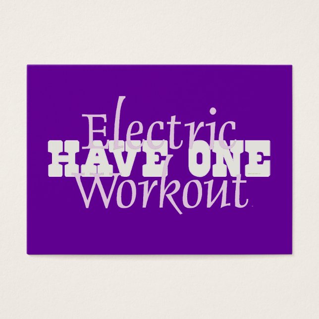 TOP Electric Workout (Vorderseite)