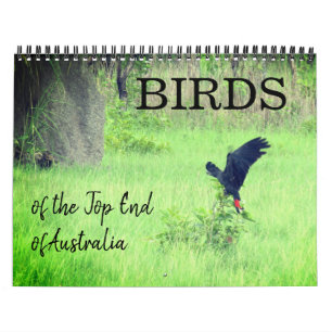 Top-End-Vögel 2026 Kalender