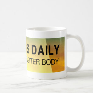 TOP-Fitness täglich Kaffeetasse