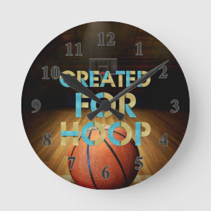TOP für Hoop erstellt Runde Wanduhr
