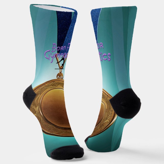 TOP Für Turnen geboren Socken (Gewinkelt)