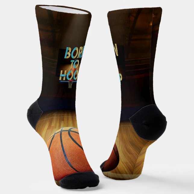 TOP Geboren zu Hoop Socken (Gewinkelt)