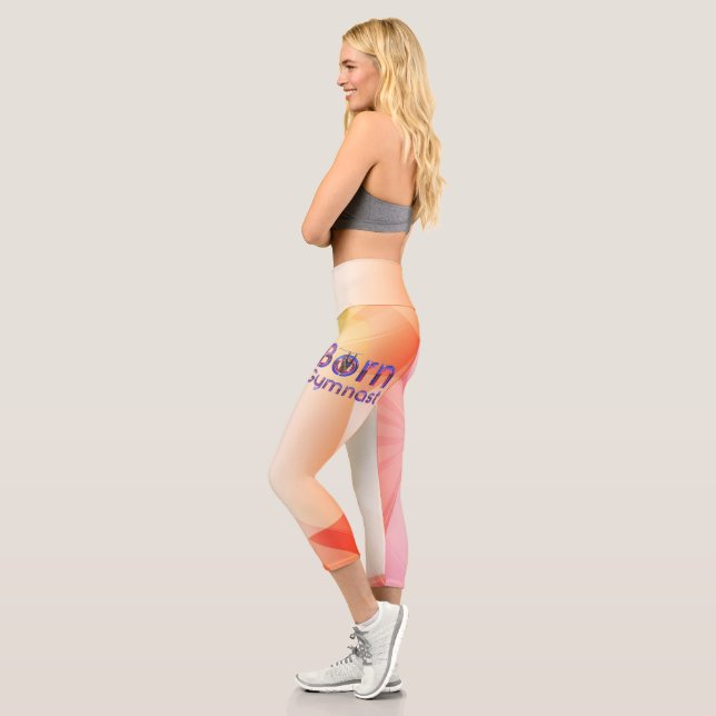 TOP Geborene Turnerin Capri Leggings (Links)