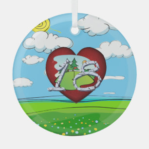 TOP Golf 18 Glasdekoration Ornament Aus Glas