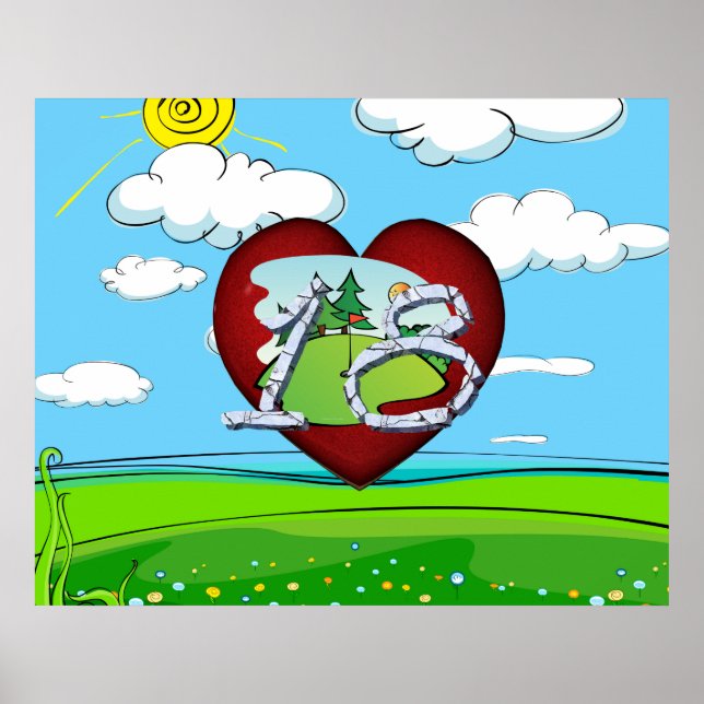 TOP Golf 18 Poster (Vorne)