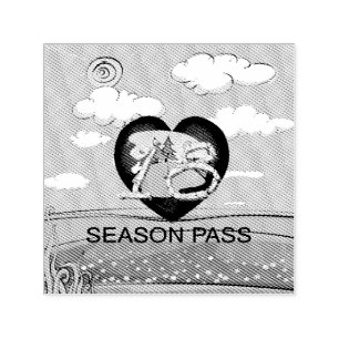 TOP Golf 18 Saisonpass Briefmarke Permastempel