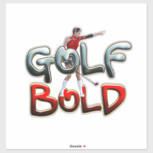 TOP Golf Bold Aufkleber