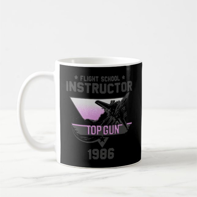 Top Gun Flight Instructor Kaffeetasse (Links)