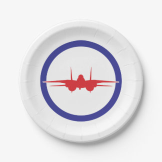 Top Gun Party Plate Pappteller