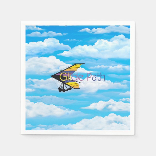 TOP Hang Glide Path Serviette (Vorderseite)