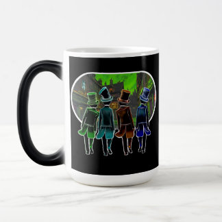 Top hat design Mug Verwandlungstasse