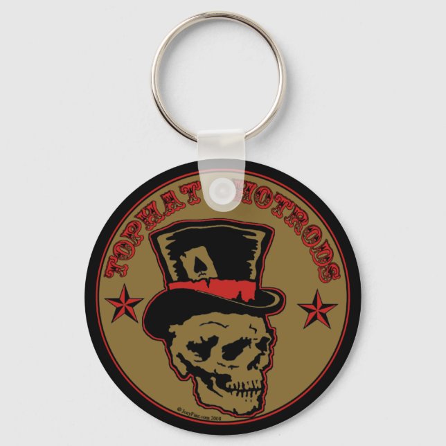Top-Hat-Frisierte Auto-Schlüsselanhänger Schlüsselanhänger (Vorderseite)
