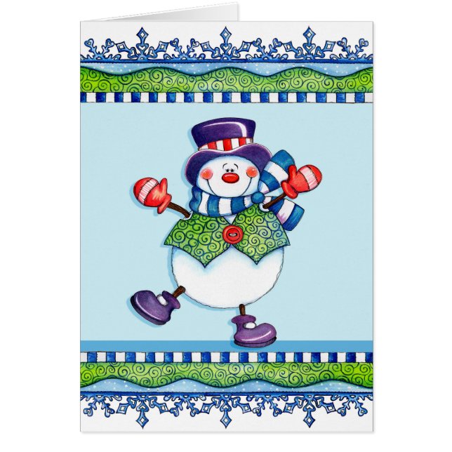 Top Hat Snowman (Vorne)