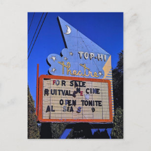 Top-Hi-Drive-In Theater, Toppenish, Washington Postkarte