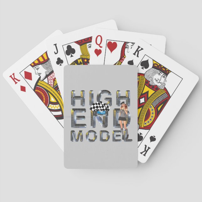 TOP High-End-Modell Spielkarten (Rückseite)