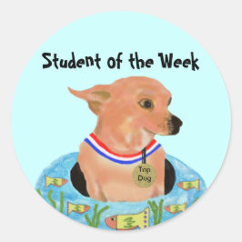 Top Hunde Student Sticker