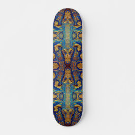 Top Krokodil Lederoptik  Skateboard