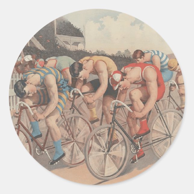 TOP-Linie Runder Aufkleber (Vorderseite)