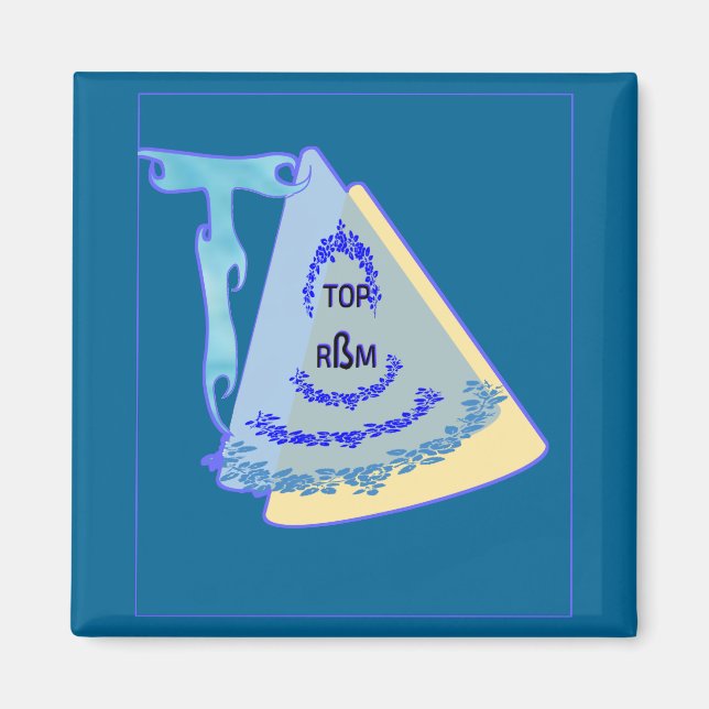 TOP_MODERN_BLUE_SO NIEDLICH MAGNET (Vorne)