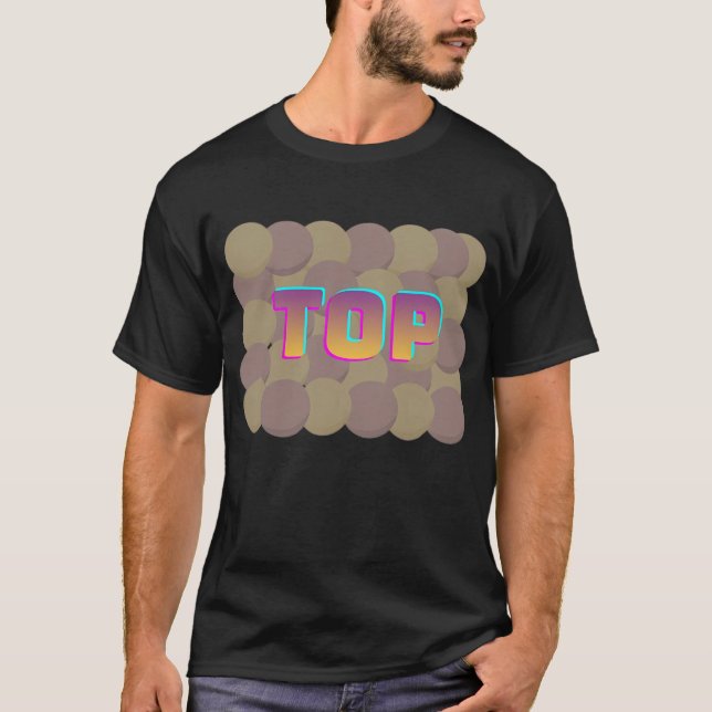 TOP Neon Gradient T-Shirt (Vorderseite)